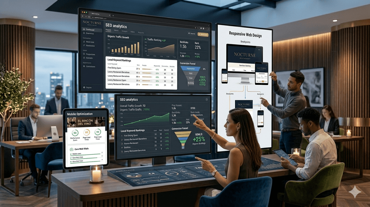 Servicios de diseño web y SEO para negocios locales
